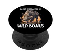 Easily distracted by Wild Boars. Wild Boars Wild Boar PopSockets Adhesive PopGrip