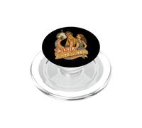 Easily Distracted Retro Disco Couple 70s Vintage Disco PopSockets PopGrip for MagSafe