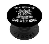 Easily Distracter By Unpainted Minis Miniature Painter PopSockets Adhesive PopGrip