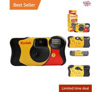 Easily Document Life's Moments: 35mm Fun Saver Disposable Camera - 27 Shots