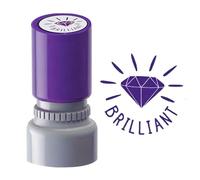 Easily Grip Ergonomic Reward Stamp Unique Shape for Fast Printing in Classroom Activities and Home Use for Motivation Reward Stamp