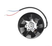 Easily Installed Compact Design of the 100 mm Exhaust Fan Facilitating Quick Setup in Any Kitchen or Workshop Environment (Black)