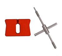 Easily Maintain Your Gear with the Functional Spool Bearing Pin Removal Tool (red)