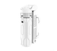 Easily Portable Selfie Tripod with Removable Wireless Controller Ideal for Capture on the Move (White)
