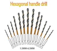 Easily Replaceable HSS High Speed Steel Drill Bits Set Compatible with Various Applications (2mm)