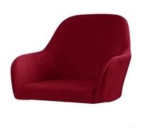 Easily Transform Your Space with Our Stylish Velvet Chair Covers That Offer Protection Without Compromising Comfort (burgundy)