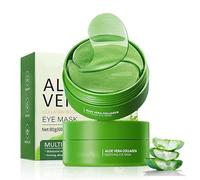 Easilydays Aloe Vera Under Eye Masks, 60 PCS, Eye Bags, Puffy Eyes and Dark Circles Treatments, Reduce Wrinkles & Fine Lines Undereye Patches, Smooth, Firming, Moisturizing Eye Skin for Men&women Gift