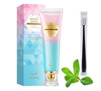 Easilyous Bright White Toothpaste, Strictrigid Niacinamide Whitening Toothpaste Bright White, Fresh Breath Toothpastes Remove Tooth Stains (1PCS)