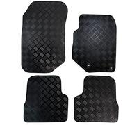 Easimat Custom Fit Black Rubber Car Floor Mats for Vauxhall Mokka 2020 Onwards, 4 Piece Set