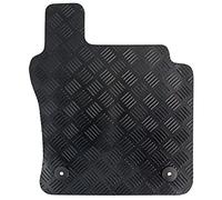 Easimat Custom Fit Rubber Driver Floor Mat for Audi A3 Mk3 2013-2020, Black, Single Mat