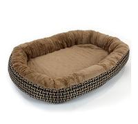 Easipet Deluxe Orthopaedic Soft Dog Bed Pet Warm Basket Fleece Lining Cushion Puppy Cat (Medium)