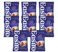 EasiYo Greek Style Vanilla & Rhubarb 8 Sachet Pack | Each Sachet Makes 1KG | Thick & Velvety | Homemade Yoghurt | Gluten Free & Vegetarian