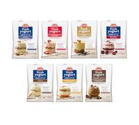 EasiYo Yogurt 7 Sachet Pack | EasiYo Mixed Pack | 1x Vanilla 1 x Strawberry 1 x G/S Natural 1 x G/S Coconut & bits 1 x G/S Black Cherry 1 x Chocolate 1x Manuka Honey | Each Sachet Makes 1kg of Yogurt