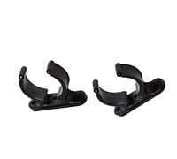 Easnea 2pcs Boat Hook Paddle Holder Holder Fixing Pipe Clip Boat Hook Holder Mounting Clamp For Boat, Double Mounting Holes