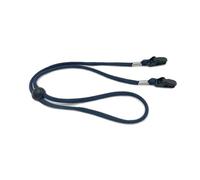 Easnea Adjustable Hat Strap Clips Removable Hat Chin Cord Windproof Hat Lanyard Cap Anti-Loss Strap Sun Hat Strap Hat Retainers Cord for Golfing, Fishing, Travel (Dark Blue)