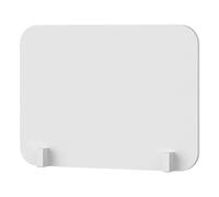 Easnea Desktop Partition Board Sneeze Guard Protective Screens Checkout Counter Privacy Divider Desk Divider Desk Privacy Panel Table Separator Panel for Testing Center, Desktop, Educational