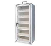 Easnuroz Cell Phone Locker Box 12/24 /36/48/60/72 Slots Aluminum Alloy Lockable Military School Classrooms Put Mobile Phone Management Storage Cabinets(72)