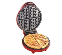 Easnuroz Waffle Maker Mini Small Compact Design 1200W,Double-layer Non-stick Coating Multifunctional Double-sided Heating Cake Maker