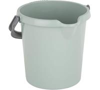 Eason Bros 5L Plastic Storage Bucket - BAP Free & Durable Multipurpose Storage Solution - Small Easy to Carry Reusable and Long-Lasting Container for Kitchen, Cleaning, Pet Food, Garden (Silver Sage)