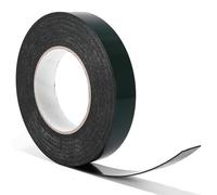 EASONGEE 10m x 25mm Foam Tape Double Sided Sponge Tape Automotive Grade Waterproof Mounting Adhesive Tape Roll for Car Trims Number Plate Decals Badges Fixing, 1mm Thickness