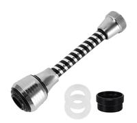 EASONGEE Flexible Faucet Extender, Movable Faucet Extender, 360° Rotatable Sink Tap Spray Head, Kitchen Tap Spray Head, Faucet Extension Aerator, Kitchen Sink Sprayer Head, Facuet Nozzle Head