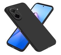 EASSGU Case for Smartphone, Compatible with Redmi A5 / POCO C71 (Phone Dimension Size 171.7x77.8x8.26mm) Please measure the size of your phone, Soft TPU Silicone Case - Black