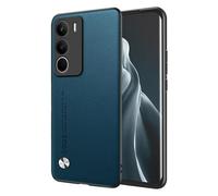 EASSGU Phone Case for Realme C71 / Realme P3 Lite (6.67" Inches), Leather Back Business Style Phone Case - Sapphire