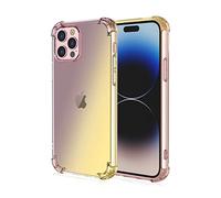 EASSGU TPU Silicone Phone Case for Nokia X10 / Nokia X20 (6.67" Inches), Clear Gradient Color Protective Cover, Anti Drop, and Anti Scratch Phone Case - Black Gold