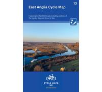 East Anglia Cycle Map featuring The Norfolk Broads