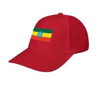 East Asia Flag Baseball Cap,Summer Adjustable Classic Low Profile Hat for Men Women,The Ultimate Accessory for Activies Red