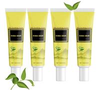 East Asian Natural Body Cream Set 4PCS Skin Care Cream for Neck Hand Body,Soothing Plant Essence Formula for Dry Red Skin Relief and Hydration Balance