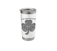 East Brandywine St Patricks Day Ireland Shamrock Irish St Pa Stainless Steel Insulated Tumbler