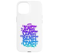 East Coast Beast Coast - Graffiti Street Typography Case for iPhone 15