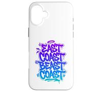 East Coast Beast Coast - Graffiti Street Typography Case for iPhone 16 Plus