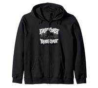 East Coast Beast Zip Hoodie