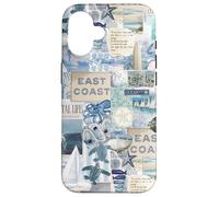 East Coast Coastal Coquette Collage Cute Beachy Trendy Case for iPhone 16