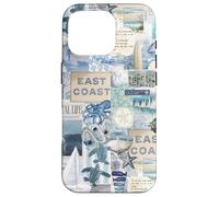 East Coast Coastal Coquette Collage Cute Beachy Trendy Case for iPhone 16 Pro
