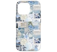 East Coast Coastal Ocean Seashell Starfish Collage Aesthetic Case for iPhone 16 Pro