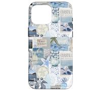 East Coast Coastal Ocean Seashell Starfish Collage Aesthetic Case for iPhone 16 Pro Max