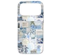 East Coast Coastal Ocean Seashell Starfish Collage Aesthetic Case for iPhone 17 Pro Max