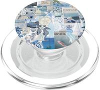 East Coast Coastal Ocean Seashell Starfish Collage Aesthetic PopSockets PopGrip for MagSafe
