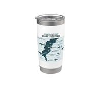 East Coast Shark Sightings Cool Map Stainless Steel Insulated Tumbler