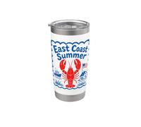East Coast Summer Lobster Stainless Steel Insulated Tumbler