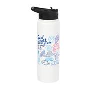 East Coast Summer Stainless Steel Insulated Water Bottle