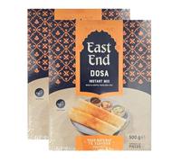 East End Instant Mix, 500g, Rice & Lentil Pancake Mix, Suitable for Vegetarians (2 Pack, Dosa)