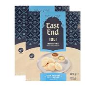 East End Instant Mix, 500g, Rice & Lentil Pancake Mix, Suitable for Vegetarians (2 Pack, Idli)