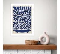 East End Prints 100 Leaved Plant Art Print - A3
