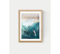 East End Prints Azure Walk Framed Art Natural