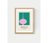 East End Prints Berlin Framed Art Natural