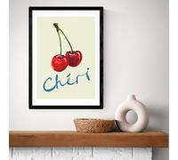 East End Prints Cheri Black Frame Art Print - A2